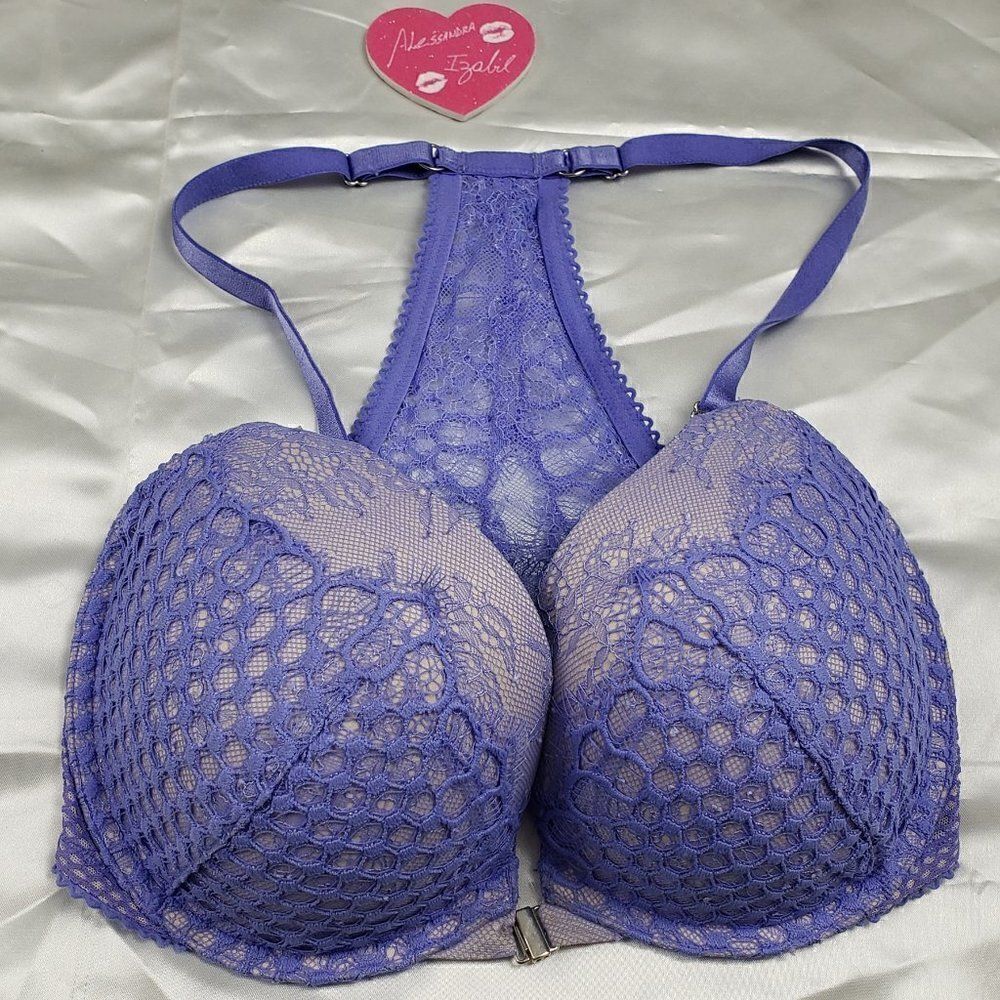 Victoria's Secret Very Sexy Blue Push Up Demi Bra